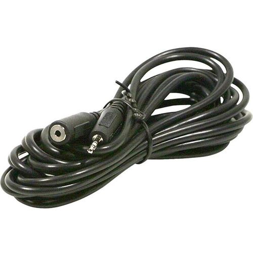 3.5mm Male to Female M-F Stereo Audio Headphone Extension Cable Cord 5 Meter