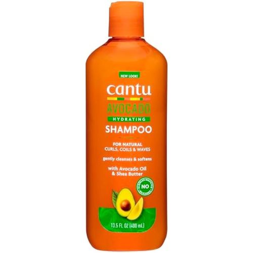 Avocado Hydrating Shampoo for Dry Brittle Hair with Shea Butter Avocado Oil Sulfate-Free 400ml