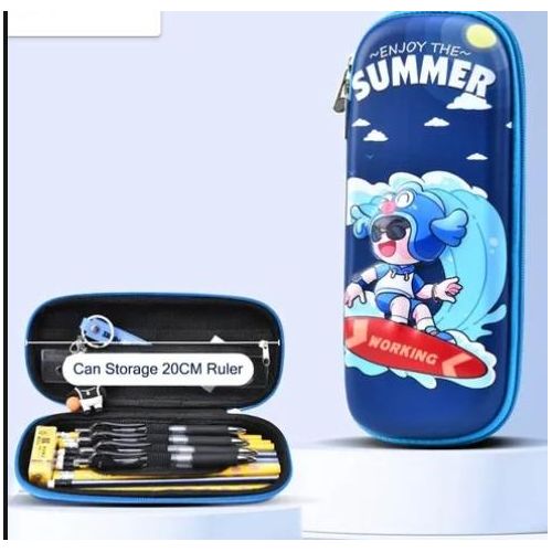 High-quality 3D school pencil case