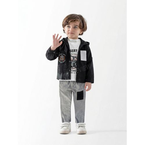 Boys Outfit - Three Pieces Set - 7055-B