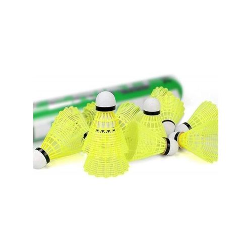 Badminton Shuttlecocks Plastic Badminton Court 6 Pack
