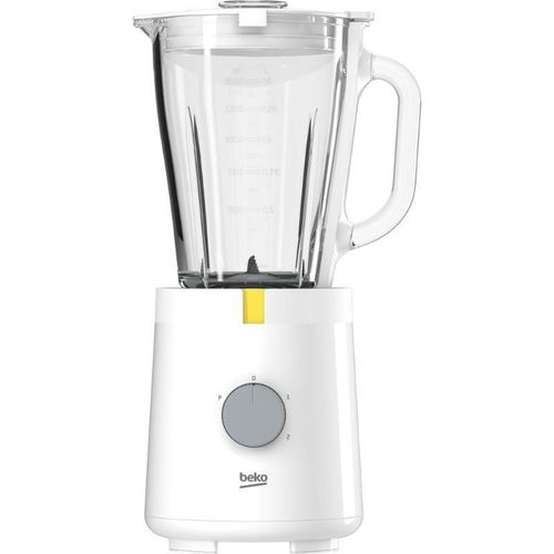 Electric Blender, 1.5 Liter, 600 Watts, White - TBN 62608 W