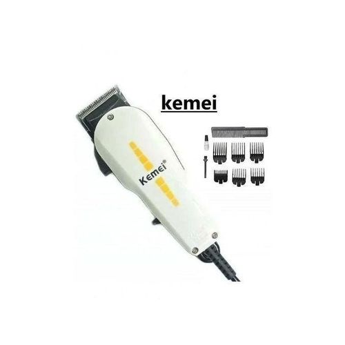 KM-8821 Professional Hair Clipper - Off White
