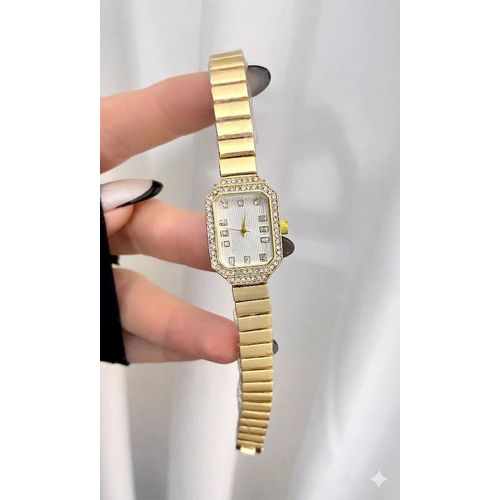 Luxury Women's Stainless Steel Wristwatch - Elegant Rust-Resistant Analog Watch - Water Resistant Fashion Timepiece for Ladies