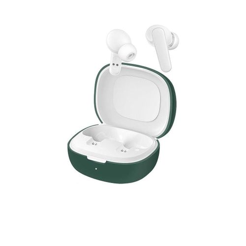 Silicone Cover Case Compatible with Anker Soundcore R50i, Anker Soundcore P20i Portable Protective Case Cover With Keychain (Green)