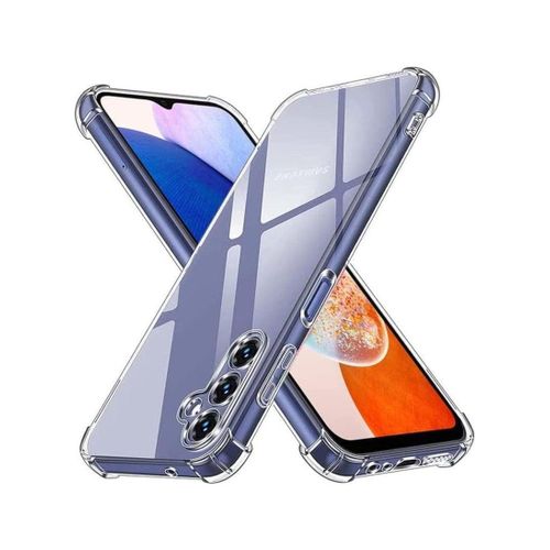 Samsung Galaxy A14 Clear Case: Shockproof TPU Bumper for Full Phone Protection