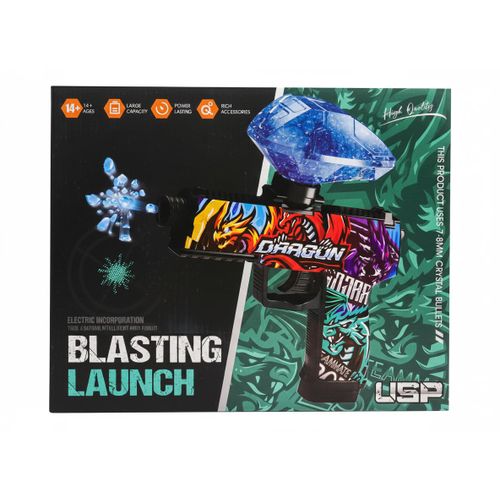 Rechargeable Gel Ball Blaster Toy Gun with Light – Outdoor Action Toy