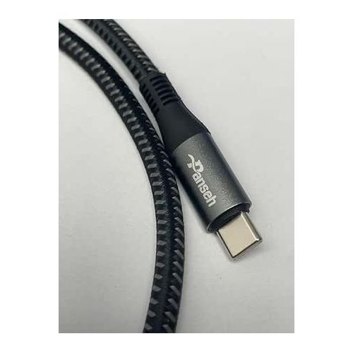Fast Charging Cable, High-Speed Data Transfer - PC004 - Cable length 100cm - type-c to type-c Cable - Black
