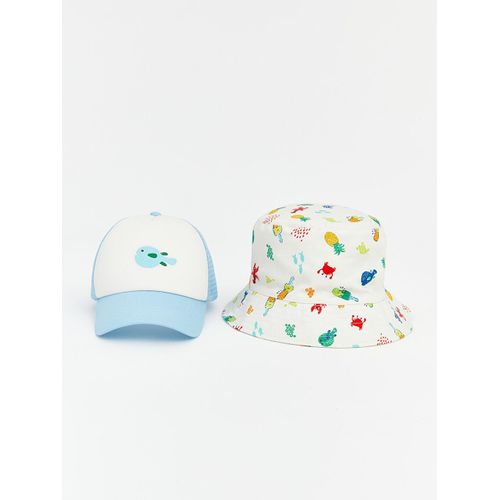 Printed Boy's Hat Set 2 Pack