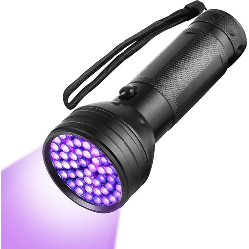 مصباح يدوي بالأشعة فوق البنفسجية مصباح يدوي محمول بالأشعة فوق البنفسجية مقاوم للماء IP65 للكشف عن بول الكلاب والحيوانات الأليفة والعقرب