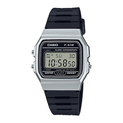 Mens Casual Watch Digital Display and Quartz - F-91WM-7ADF