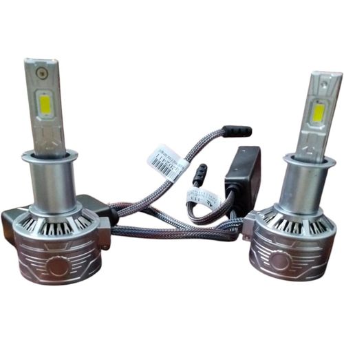 R80 LED H3 Headlight Bulb Super Bright 16000LM 6500K White High Power 80W Waterproof IP68 Plug And Play Car Headlight Conversion Kit Turbo Cooling Long Lifespan H3 LED Lamp
