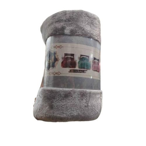 دفاية سرير مخملية بسيطة بألوان مميزة