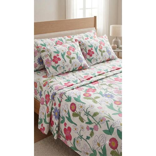Ameria bed sheet set, large, 4 pieces, 240*265