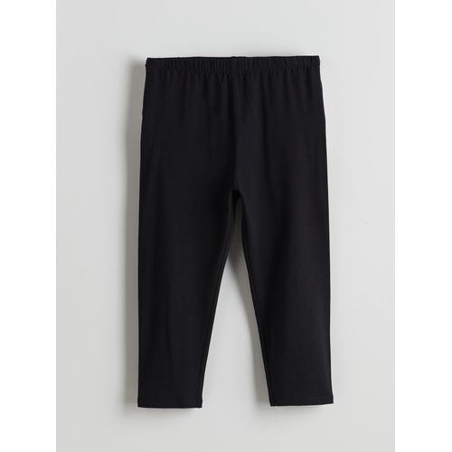 Elasticated Waist 3/4 Length Girl's Leggings