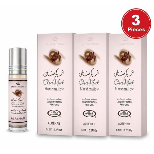 Choco Musk Marshmallow Perfume Oil 6 Ml ( 3 pices )