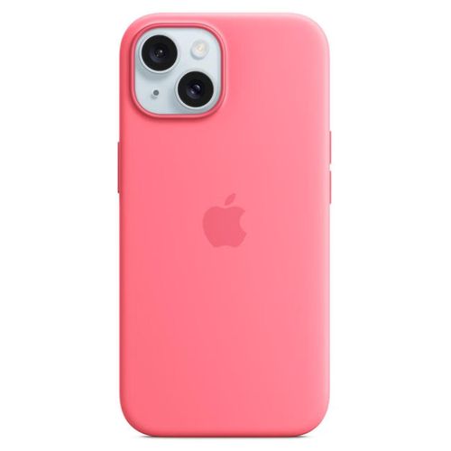 iPhone 15 Plus Silicone Case With MagSafe Pink