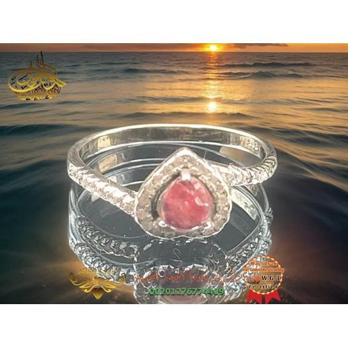 خاتم الفضة من معجزة الأحجار الكريمة