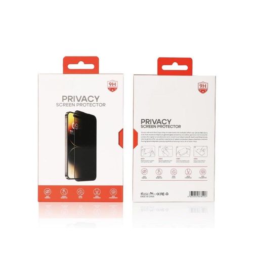 iPhone 14 Pro Privacy Screen Protector Anti-Spy Tempered Glass Film 9H Hardness Bubble-Free