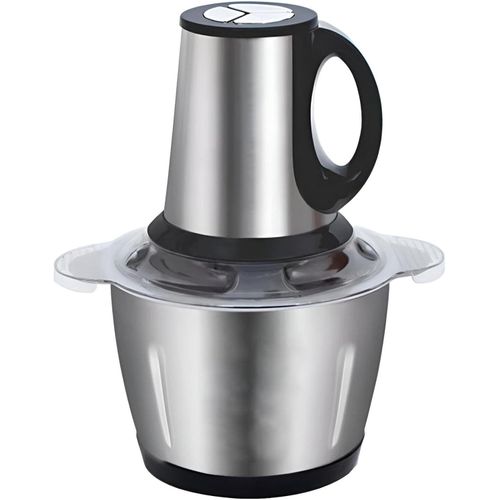 Kitchen Helper - 2L Vegetable Chopper, 4 Stainless Steel Blades, 3 Speeds, 200W Motor for Fast and Easy Food Preparation