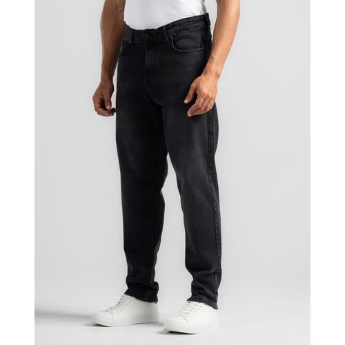 Relaxed Fit Jeans Pants - Faded Black