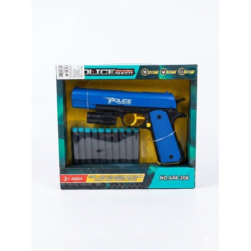 Police Shoot 2-in-1 Foam Dart and Water Blaster Toy -No. NO.648.208