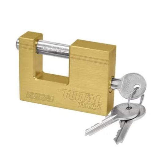 60mm Rectangular Brass Padlock