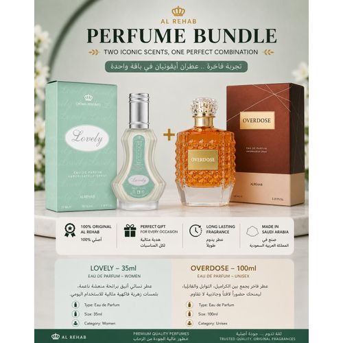 Lovly Perfume 35Ml + Over Dose Perfume 100ML