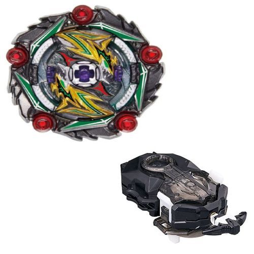 Mq Beyblade Burst Super King Booster B-164 Curse Satan With Launcher Two Way LR B-184