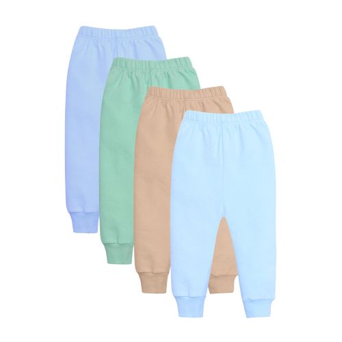 Funny Bunny Pack of 4 Cotton Pants Underwear for Baby Boy (Plain Colors)