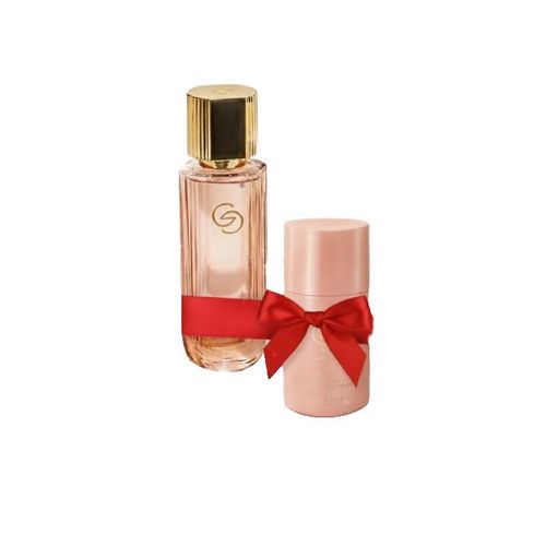 مجموعة من Giordani Gold Woman Eau de Parfum ومزيل العرق الرول المعطر