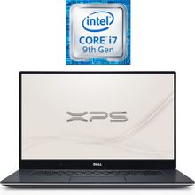 XPS 15-7590 لاب توب Intel Core I7-9750H - رام 32 جيجا - SSD 1 تيرا - 15.6 بوصة FHD - مُعالج رسومات NVIDIA 4 جيجا - Windows 10 - لوحة مفاتيح باللغة الإنجليزية