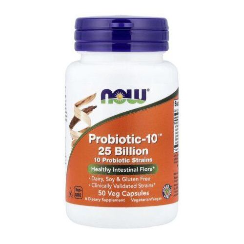 Now, Probiotic-10 25 billions, 50 Veg Capsules