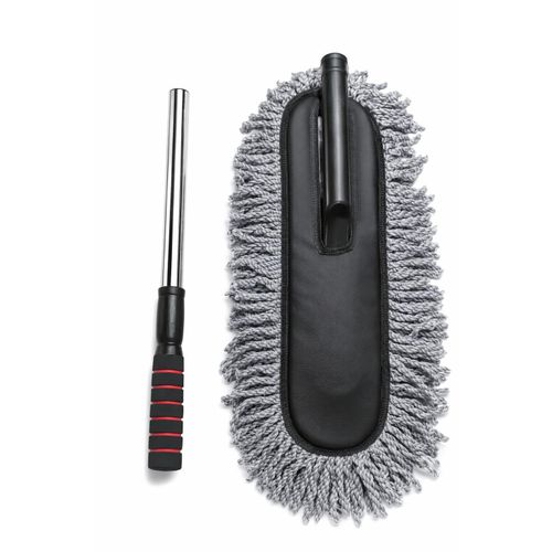 Yisha Zafra Microfiber Gray MX720 – Multi-purpose duster with a durable handle