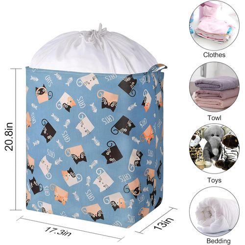 Laundry Storage Basket - Optimize Your Space with 200L Laundry Hamper with Handles and Lids, Ideal for Storing Clothes, Toys, Gifts in Any Room, Including Bedrooms and Bathrooms