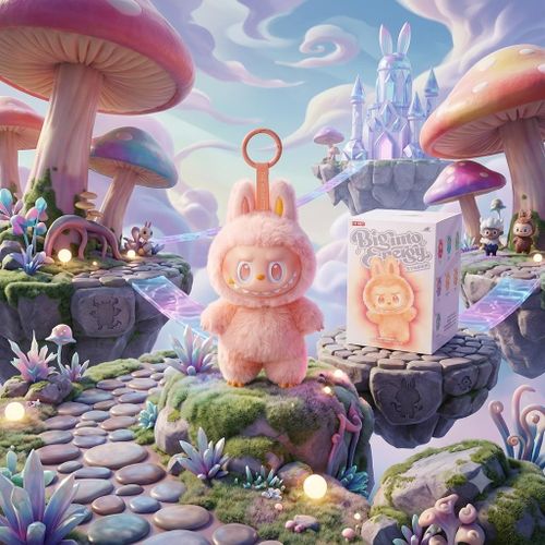 The Monsters: Biginio Energy Pink Plush Charm Blind Box Art Toy
