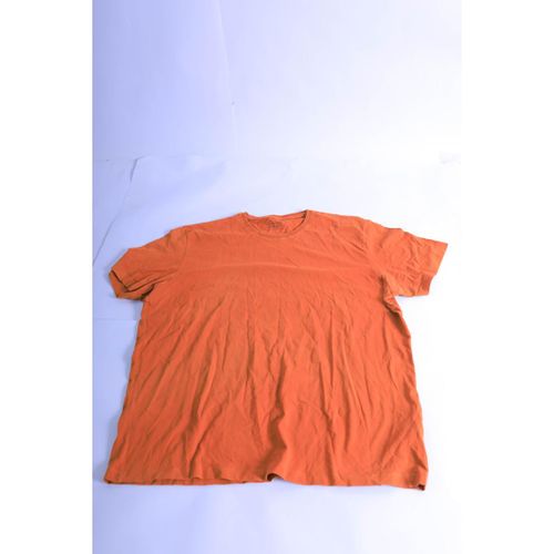 basic short sleeves t shirt for men-brown-4x