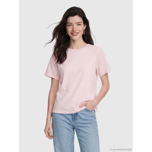 Crew Neck Short Sleeve Woman T-Shirt