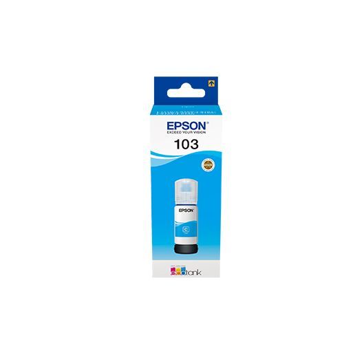 103 EcoTank Cyan Ink Bottle - High-Quality Printing Solution