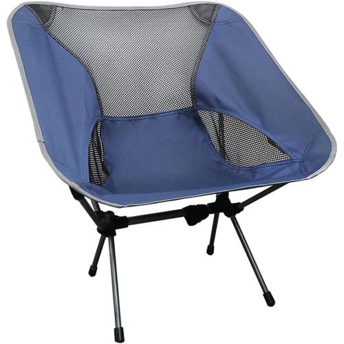 Lightweight And Foldable Portable Camping Chair - Blue