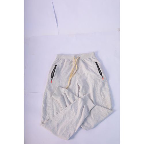 basic cotton pants for men-grey-4xl