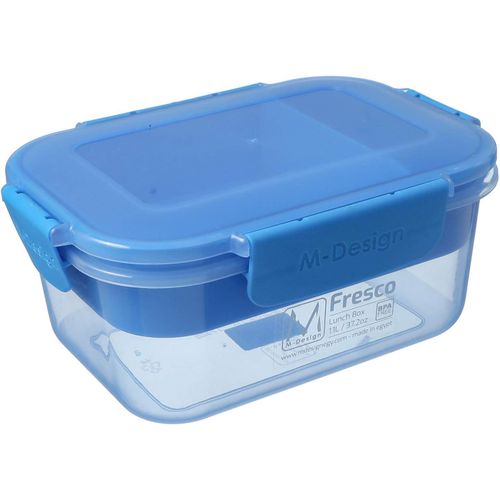 lunch box, 1.1 liter - blue