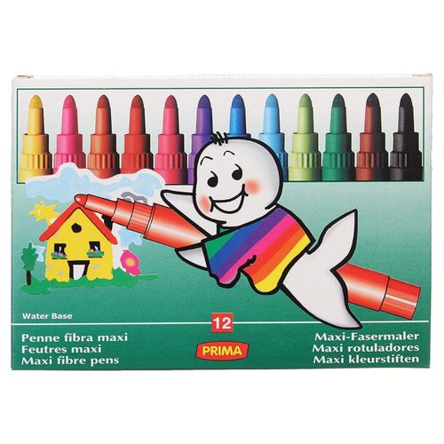 Colors Flow-master - 12 Thick Pencils