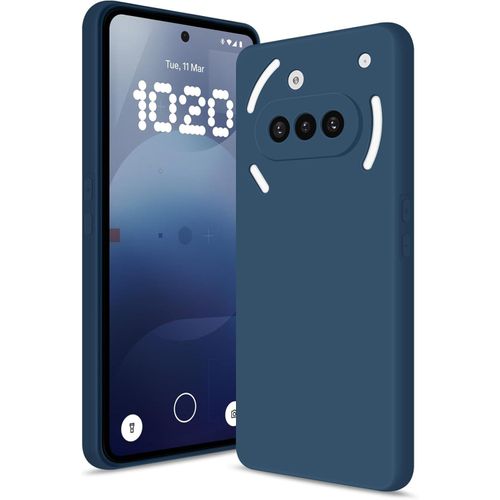 A case for the Nothing Phone 3a, a high-quality silicone case, a full-coverage mobile phone case with a silky-smooth texture, and a soft, scratch-resistant microfiber inner lining.
