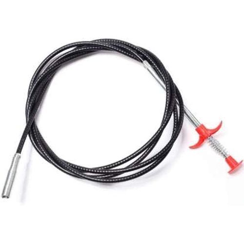 ARUZEN Hair Catching Claw Wire Sewer Sink Tub Dredge Remover, Spring Drain Pipe Basin Cleaner Tool Unblocked Kitchen Bath Rod Hair Drain Pipe Cleaning Spring Stick - 2.5ft (90 cm)