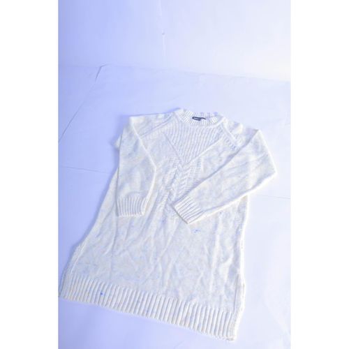 PULLOVER WOMANS Winter white available in various colors s size BRAND DRESSCODE -WHITE MULTTICOLOR -S