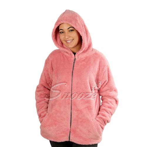 هوم وير جاكيت بغطاء للرأس، كشمير