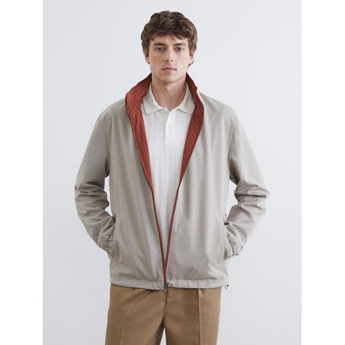 Zippered Hooded Men's Jacket