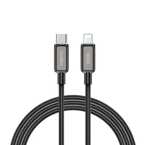 Lamp Display Cable Type-C to Lightning PD 30W RS42CL - Black