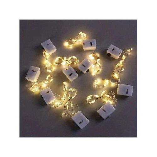 2-meter LED decorative branch with battery, warm lighting for decorating gifts, bouquets, and home decor (5 pieces)